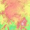 Denkanikottai topographic map, elevation, terrain