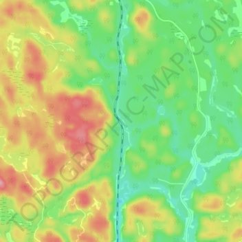 Bronson Lake;Vermilion River topographic map, elevation, terrain