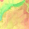Town of West Marshland topographic map, elevation, terrain