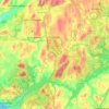 Town of Yorktown topographic map, elevation, terrain