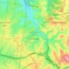 Donvale topographic map, elevation, terrain