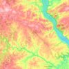 Lower Chanceford Township topographic map, elevation, terrain