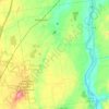 Town of Northumberland topographic map, elevation, terrain
