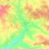 Binnaway topographic map, elevation, terrain