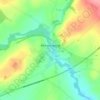 Shannon topographic map, elevation, terrain