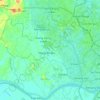 Ilir Barat I topographic map, elevation, terrain