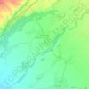 Kushyogoch topographic map, elevation, terrain