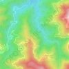 Rapaggio topographic map, elevation, terrain