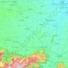 Amaravathi topographic map, elevation, terrain