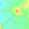 Walbundrie topographic map, elevation, terrain