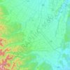 Nakasatsunai topographic map, elevation, terrain