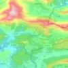 Peyroules topographic map, elevation, terrain