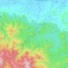 Peulimbang topographic map, elevation, terrain