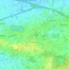 Zerkegem topographic map, elevation, terrain