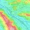 Würenlos topographic map, elevation, terrain