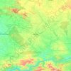 Alirajpur topographic map, elevation, terrain