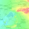 Qiziltepa District topographic map, elevation, terrain