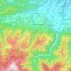 Sarmizegetusa topographic map, elevation, terrain