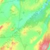 Ariany topographic map, elevation, terrain