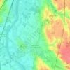 Saint-Didier-sur-Chalaronne topographic map, elevation, terrain