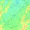 Lempuing Jaya topographic map, elevation, terrain