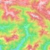 Paularo topographic map, elevation, terrain