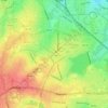 North Edgbaston topographic map, elevation, terrain