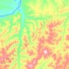 Rampart topographic map, elevation, terrain