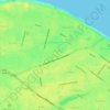Evita topographic map, elevation, terrain