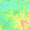 Wilson County topographic map, elevation, terrain
