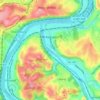 McKeesport topographic map, elevation, terrain