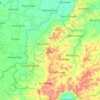 Belitang Jaya topographic map, elevation, terrain