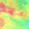 Gebersheim topographic map, elevation, terrain