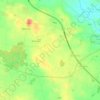 Ardbraccan topographic map, elevation, terrain