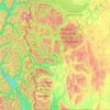 Departamento Bariloche topographic map, elevation, terrain