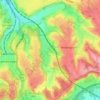 Woldingham topographic map, elevation, terrain