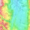Arlanc topographic map, elevation, terrain