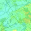Losne topographic map, elevation, terrain