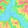 Einöd topographic map, elevation, terrain