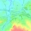 Kentford topographic map, elevation, terrain