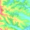 Dedevci topographic map, elevation, terrain