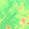 Moosehead Lake topographic map, elevation, terrain