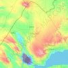 Tadjourah topographic map, elevation, terrain