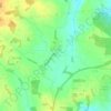 Bredfield topographic map, elevation, terrain