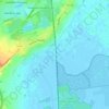 Yaxley topographic map, elevation, terrain