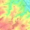 Barking topographic map, elevation, terrain