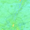 Gand topographic map, elevation, terrain