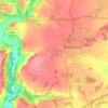 Biddestone topographic map, elevation, terrain