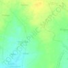 Narayanpur topographic map, elevation, terrain
