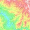 Fayzabad topographic map, elevation, terrain